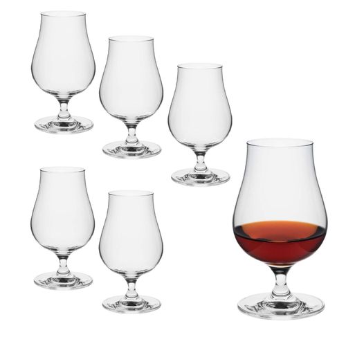 Rona2serve Single Malt Whisky Glas 200ml edle Whisky Gläser im 6er Set